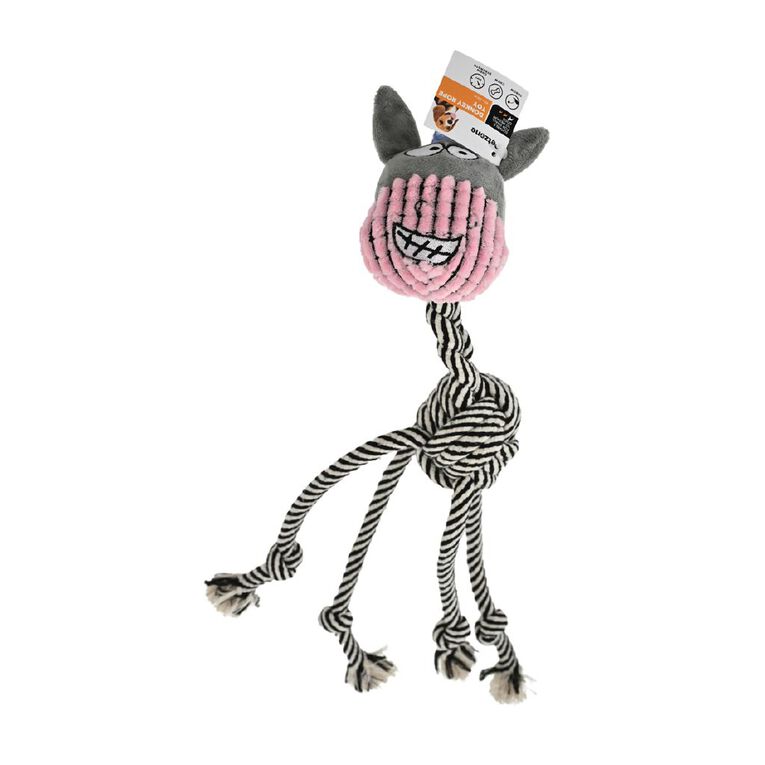 Petzone Rope Donkey 45cm
