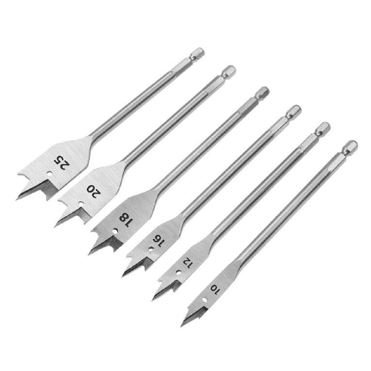 Tolsen Spade Bit Set 6 Piece, , hi-res