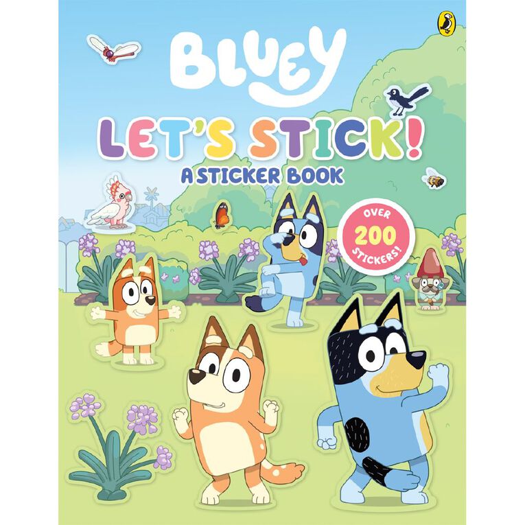 Bluey: Let's Stick: A Sticker Book, , hi-res
