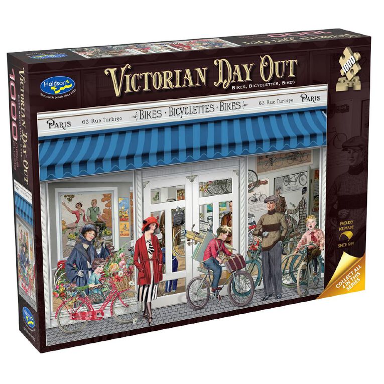 Victorian Day Out 1000 Piece Jigsaw Puzzle Assorted, , hi-res