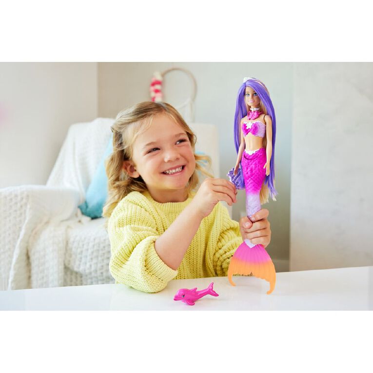 Barbie Feature Colour Change Mermaid Assorted, , hi-res