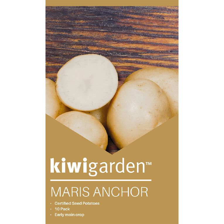 Kiwi Garden Seed Potato MARIS ANCHOR 10 Pack, , hi-res