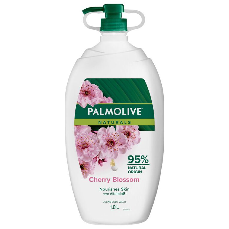 Palmolive Naturals Milk and Cherry Blossom Body Wash 1.8L, , hi-res