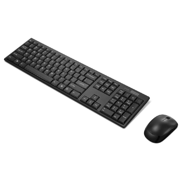 Lenovo 100 Wireless Combo Keyboard And Mouse Black, , hi-res