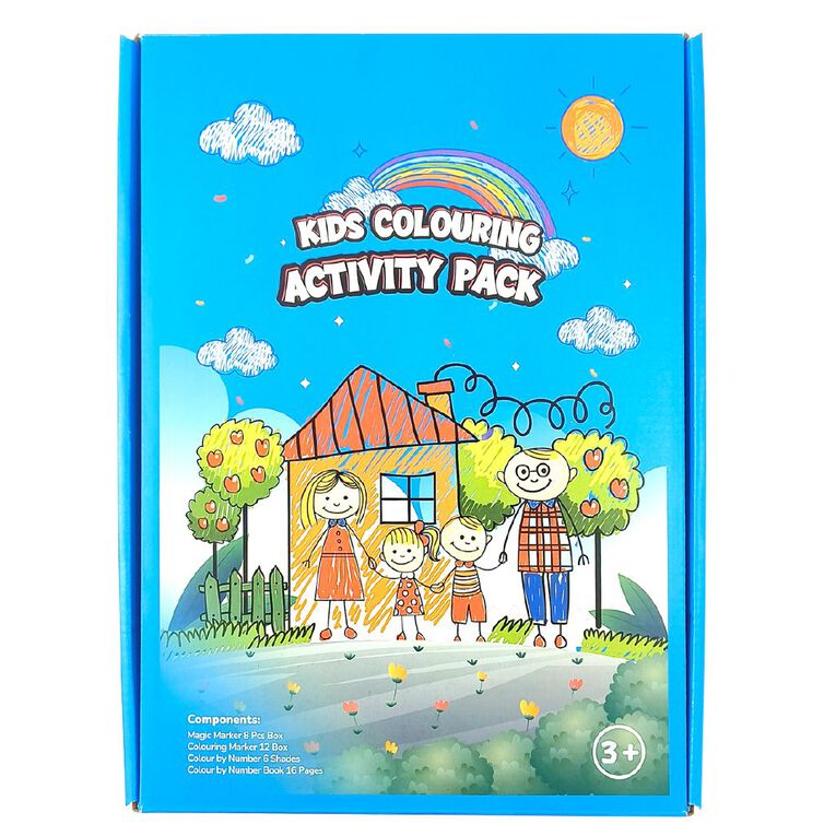 Kids' Colouring Activity Set, , hi-res