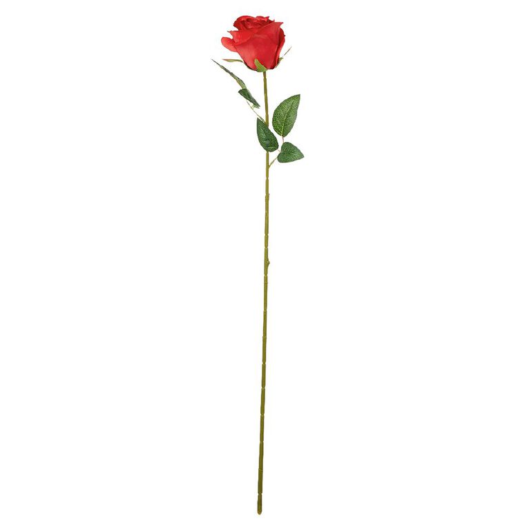 Living & Co Artificial Rose Stem 75cm, , hi-res