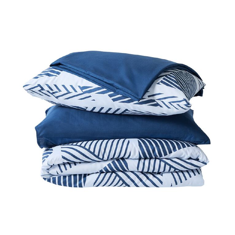 Living & Co 7 Piece Comforter Set Reversible Jetta Queen, , hi-res