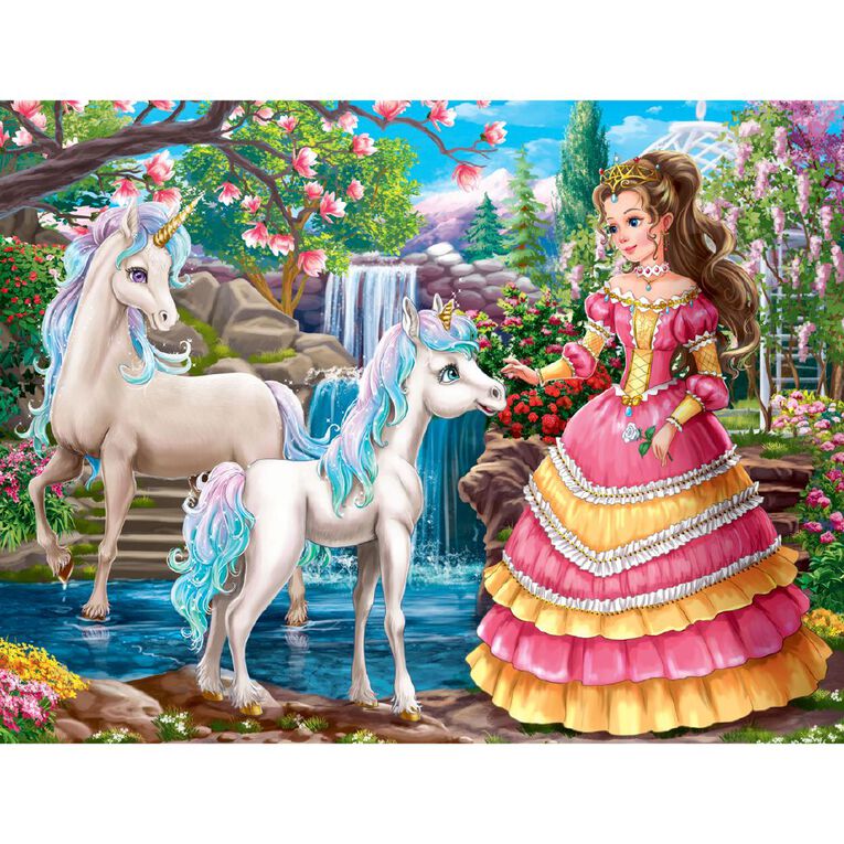 Fairy & Princess Frame Tray Puzzle 96 Piece Assorted, , hi-res