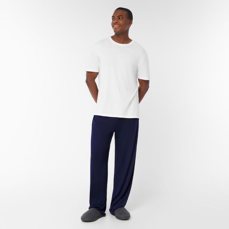 H&H Men's Comfy Sleep Pants, Blue Dark, hi-res