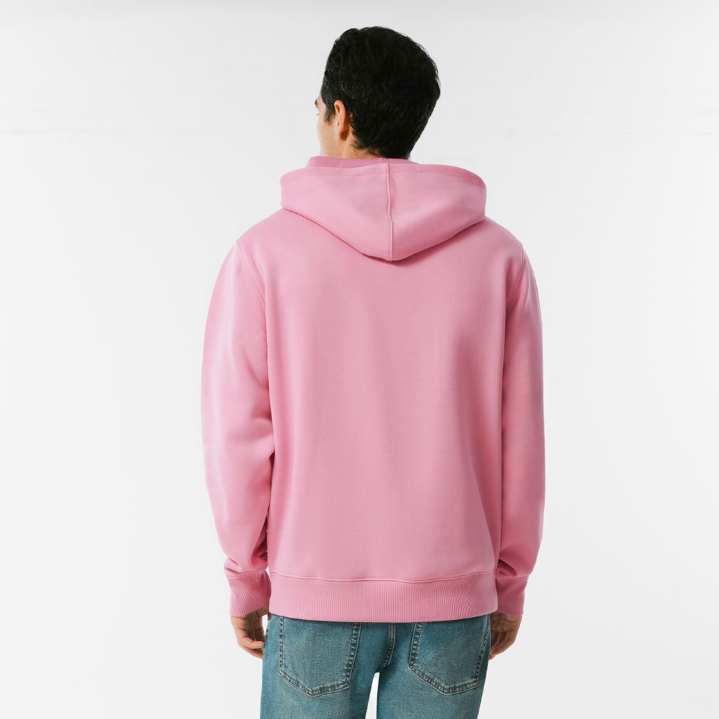 Garage Men's Fresh Hooded Sweat Graphic Pink Mid | The Warehouse