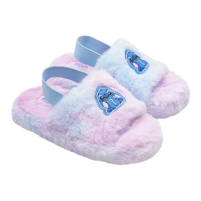 Lilo & Stitch Senior Kids' Slippers, Blue/Pink, hi-res