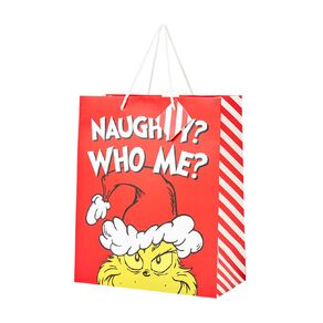 Grinch Christmas Gift Bag Assorted Large