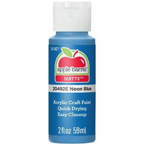Apple Barrel Acrylic Neon Blue 60ml