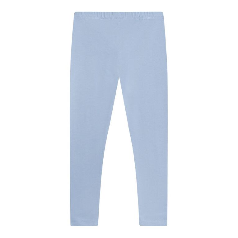 Young Original Plain Leggings, Blue Light, hi-res