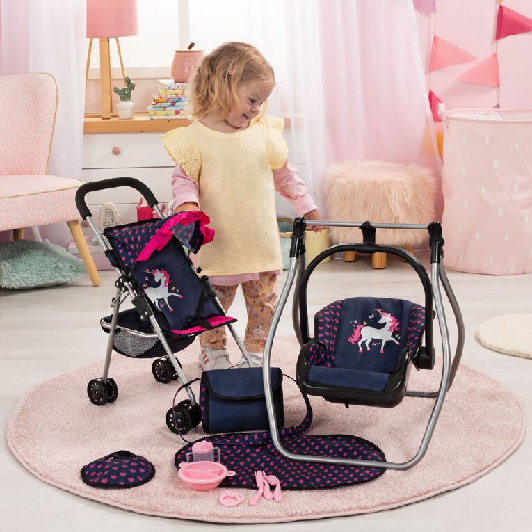 Bayer Dolls Stroller Set, , hi-res