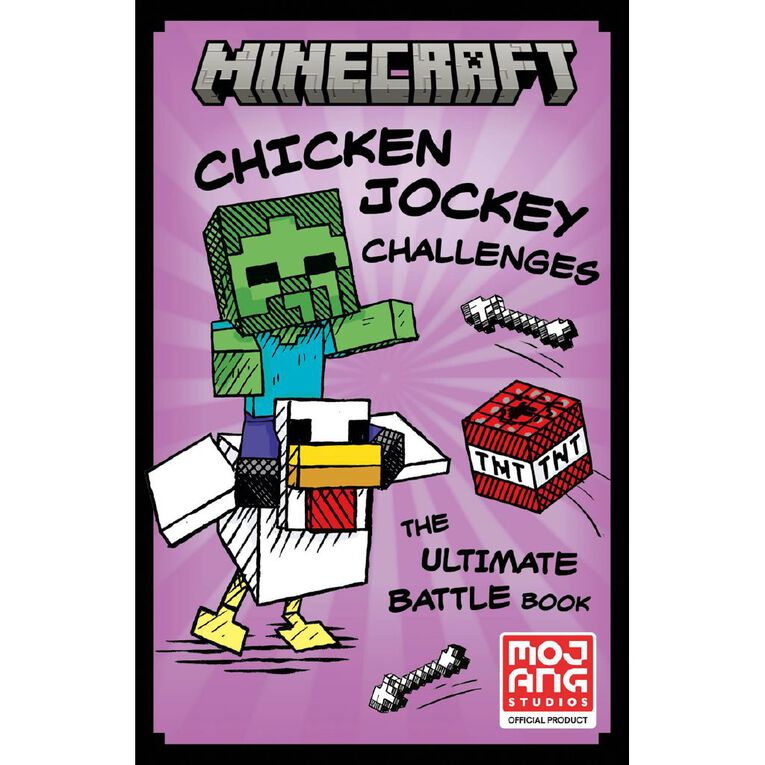 Minecraft Chicken Jockey Combat Book, , hi-res
