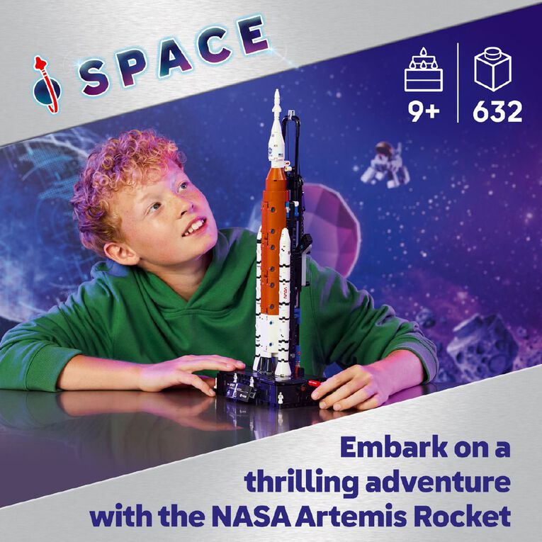 LEGO Technic NASA Artemis Space Launch System Rocket 42221, , hi-res