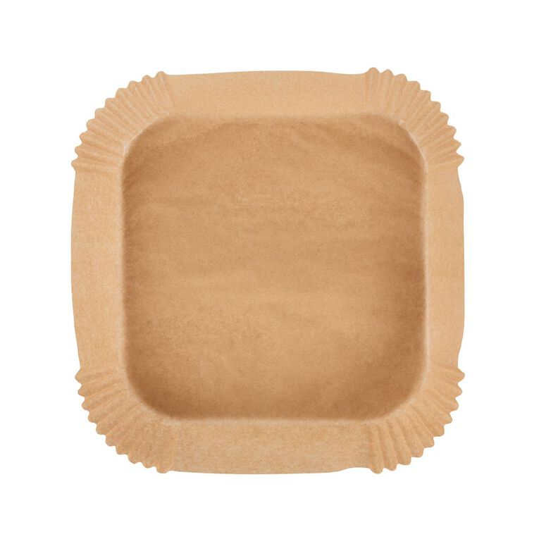 Living & Co Air Fryer Paper Liners Square 50 Pack, , hi-res