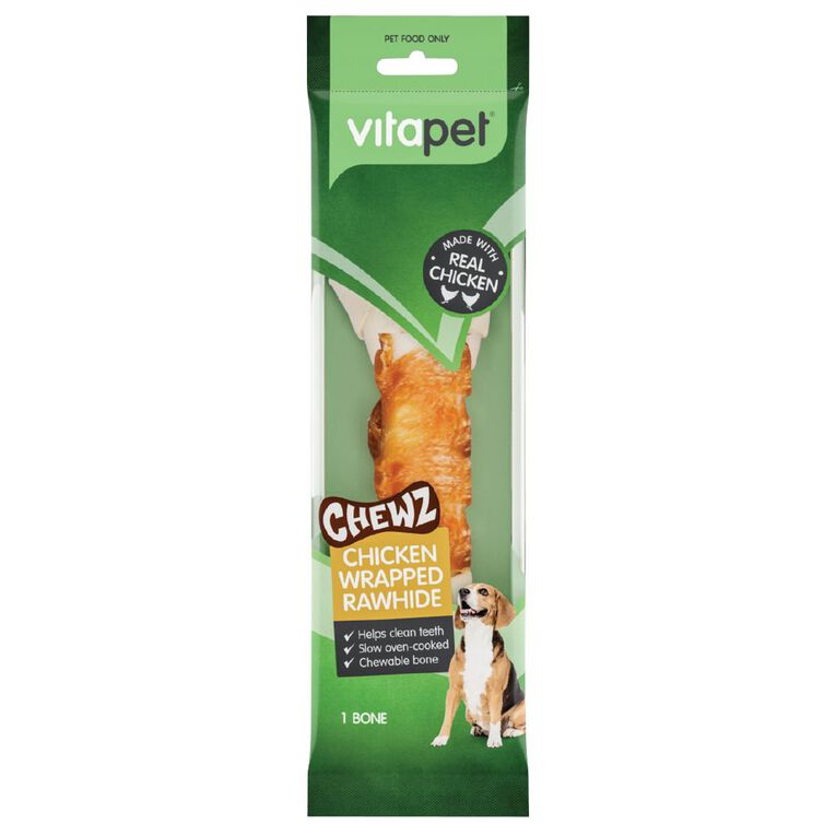 Vitapet Chicken Wrapped Bone 20cm, , hi-res