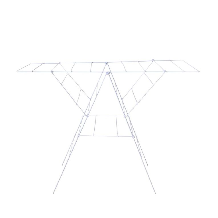Living & Co Super A Frame Airer 24 Rail White, , hi-res