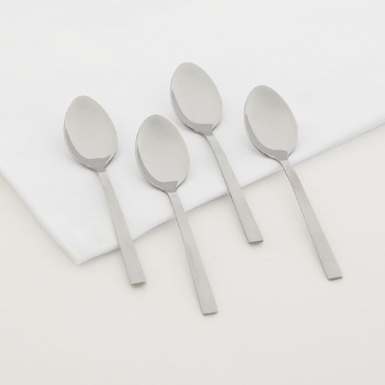 Living & Co Gatsby Teaspoons Stainless Steel 4 Pack, , hi-res