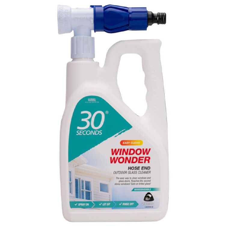 30 Seconds Outdoor Window Wonder Hose End 2L, , hi-res
