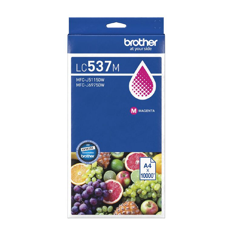 Brother LC537 Ink Magenta 10000 Pages, , hi-res