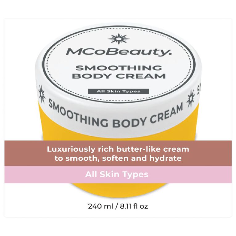 MCoBeauty Everday Smoothing Body Cream 240ml, , hi-res