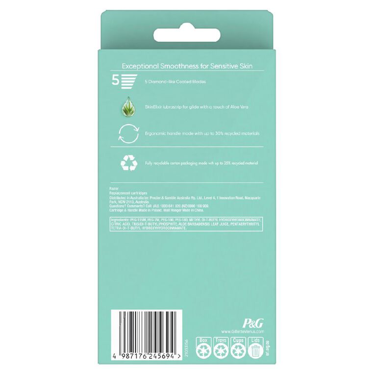 Gillette Venus Deluxe Extra Smooth Razor, , hi-res