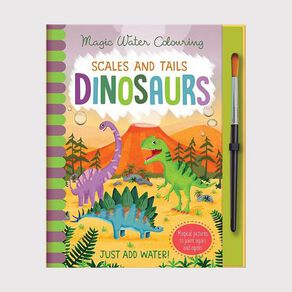 Magic Water Colouring: Dinosaurs by Jenny Cooper