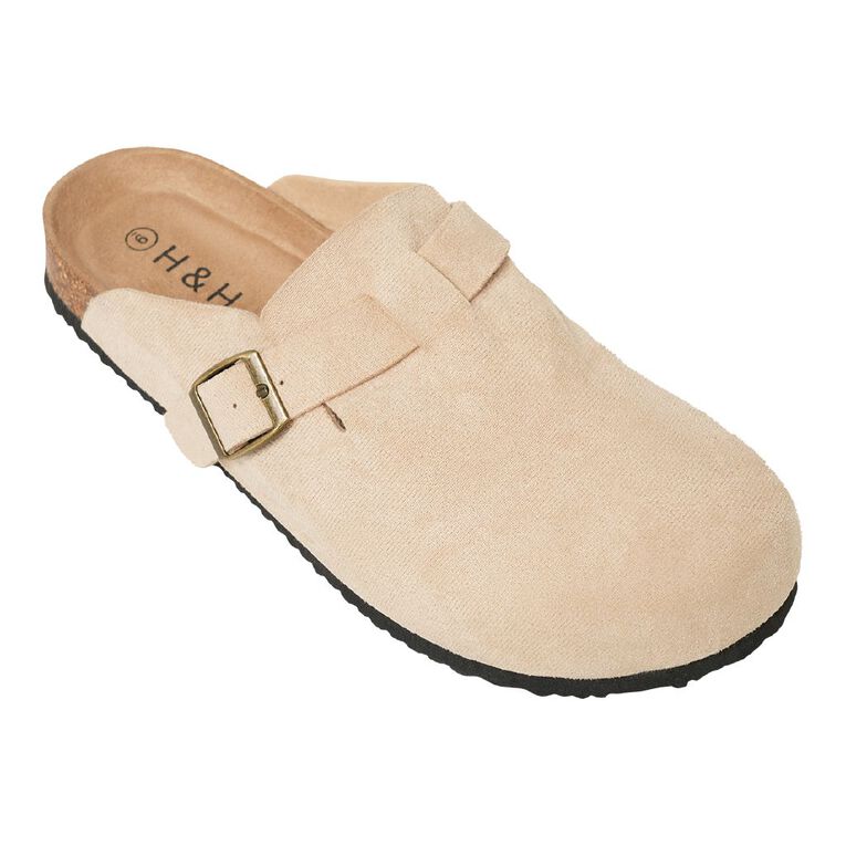 H&H Women's Kira Mule Sandals, Cream, hi-res