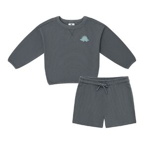Young Original Toddler 2 Piece Sweatshirt and Shorts Set