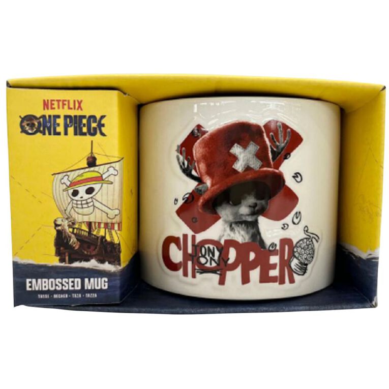 Paladone One Piece Chopper Embossed Mug, , hi-res
