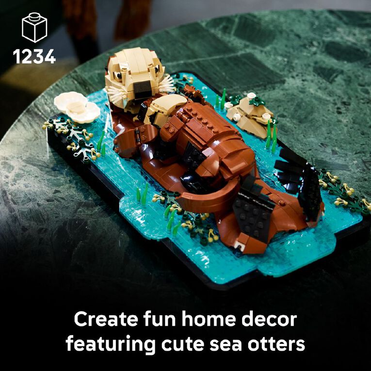 LEGO IDEAS Sea Otters 21366, , hi-res