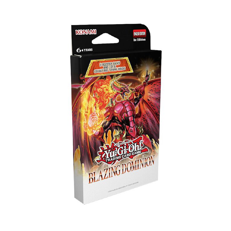 Yu-Gi-Oh! Blazing Dominion 3-Booster Tuck Box, , hi-res