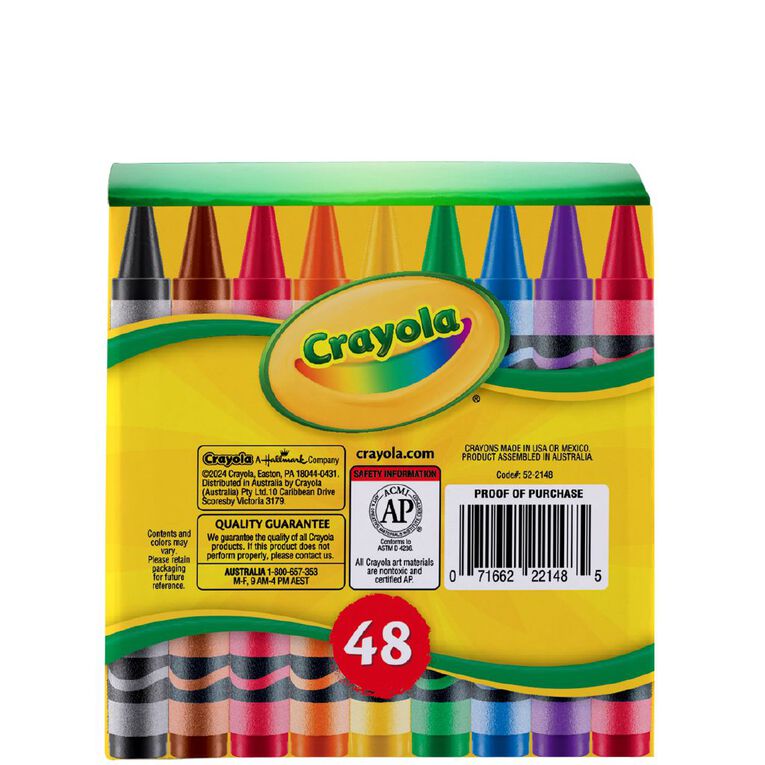 Crayola 48 Pack Large Crayon Deskpack, , hi-res