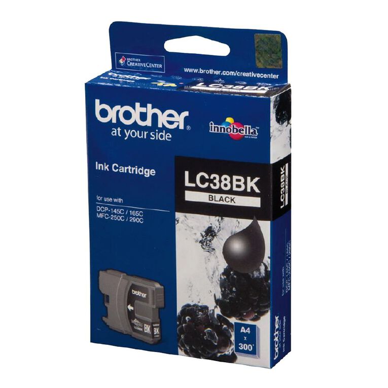 Brother Ink LC38 Black (300 Pages), , hi-res