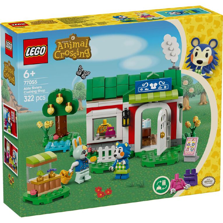 LEGO Animal Crossing Able Sisters Clothing Shop 77055, , hi-res