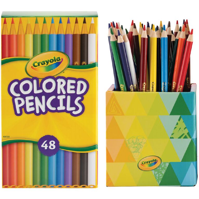Crayola 48 Pack Colored Pencil Deskpack, , hi-res