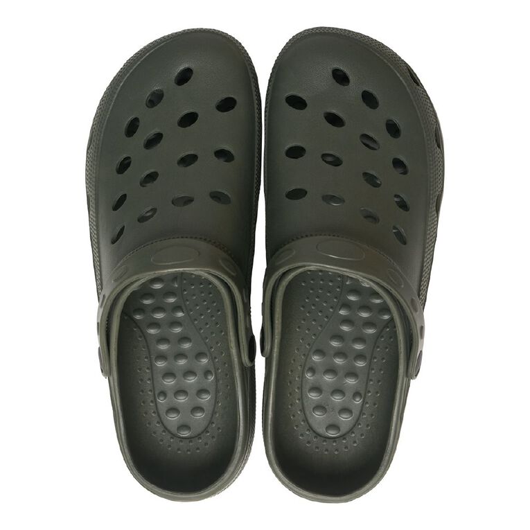 H&H Men's Frog Clog Shoes, Green Dark, hi-res