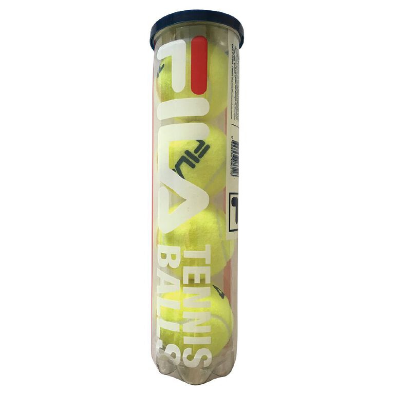 Fila Tennis Balls Yellow Mid 4 Pack, , hi-res