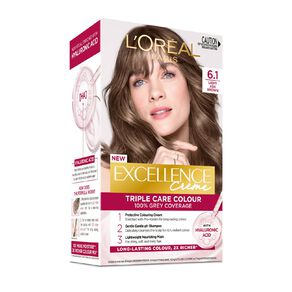 L'Oreal Paris Excellence Creme Hair Colour Light Ash Brown 6.1