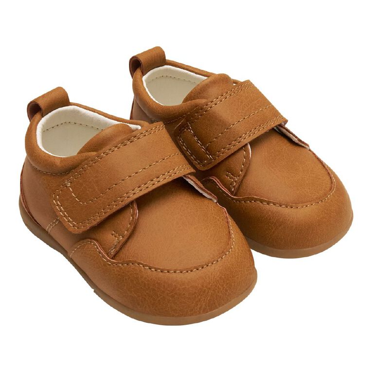 Young Original Infants' First Walker Pebble Shoes, Tan, hi-res