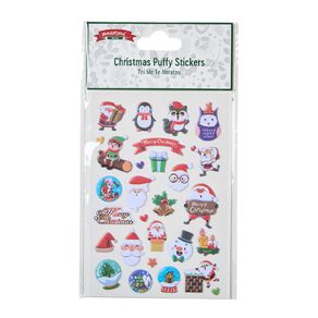 Wonderland Novelty Puffy Stickers Assorted