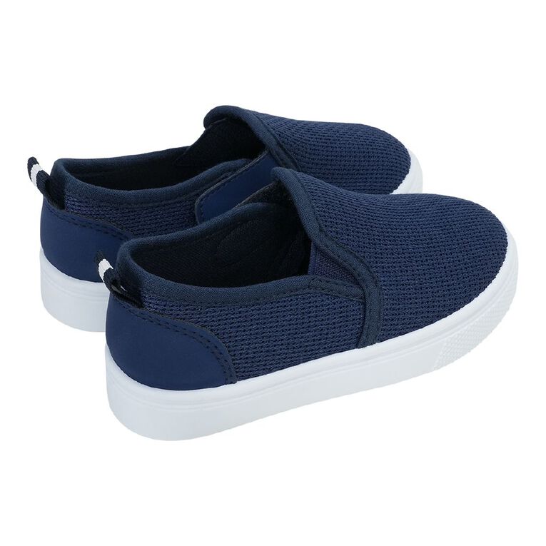 Young Original Junior Kids' Slip-on Shoes, Denim, hi-res