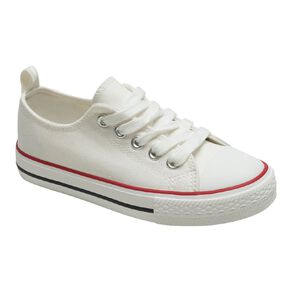 Young Original Senior Kids' Jude Canvas Low Top Sneakers