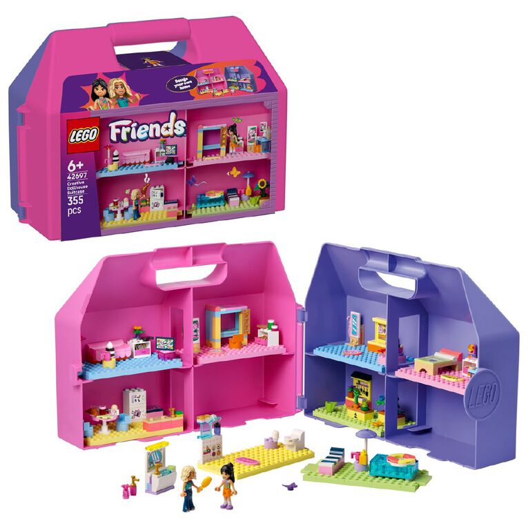 LEGO Friends Creative Dollhouse Suitcase 42697, , hi-res
