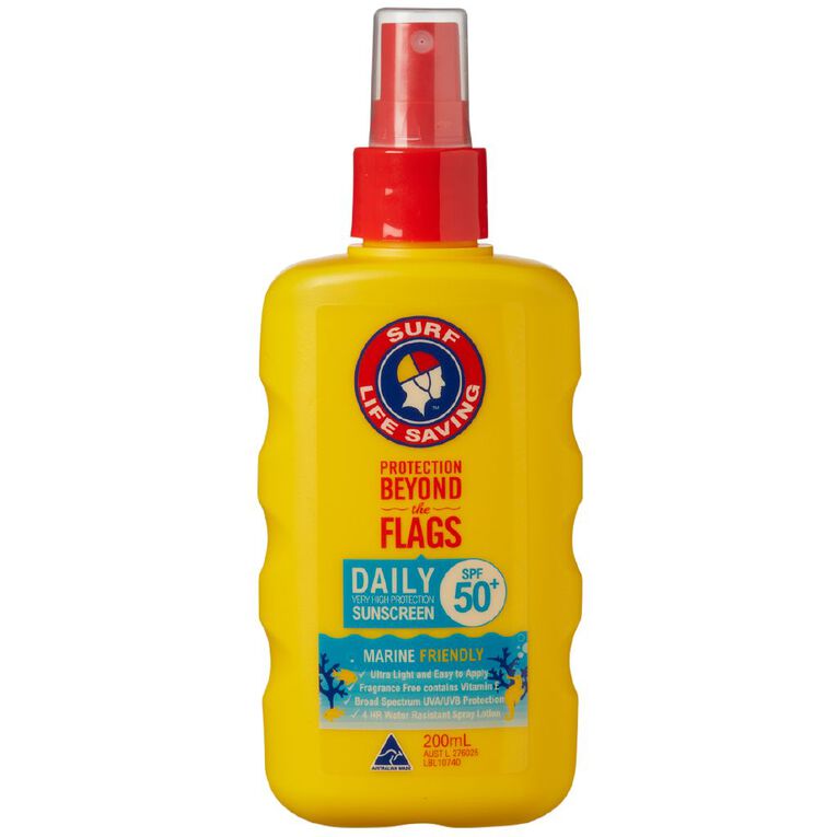 Surf Life Saving Daily SPF 50+ 200ml, , hi-res