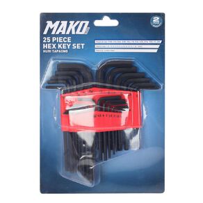 Mako 25 Piece Hex Key Set