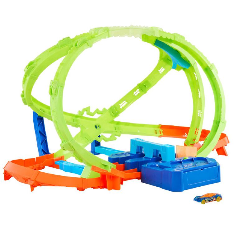 Hot Wheels Stunt Hypershere Motorised Trackset, , hi-res